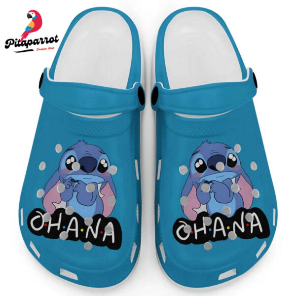 Cute Ohana Stitch Royal Caribe Clogs For Kids And Adults