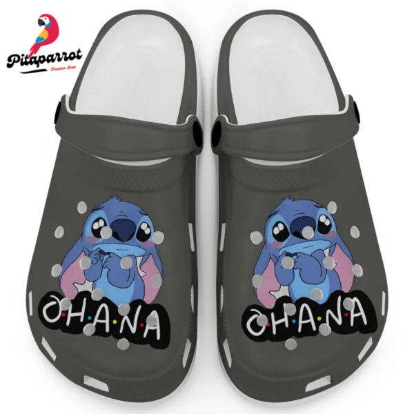 Cute Ohana Stitch True Sage Clogs For Kids And Adults