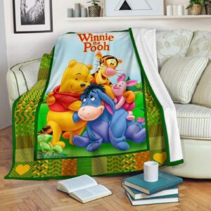 Cute Winnie the Pooh Fleece Gift Idea