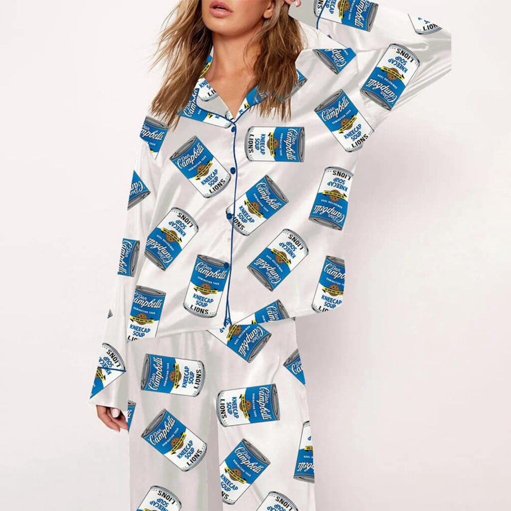 Dan Campbell’s Kneecap Soup Detroit Football Pajama Set Gift for Women Gift for Men and Women Dan Campbell’s Kneecap Soup Detroit Football Pajama Set Gift for Women Gift for Men and Women