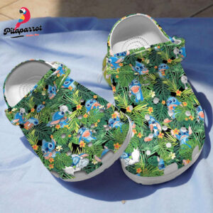 Disney Stitch Tropical Vibe Clogs