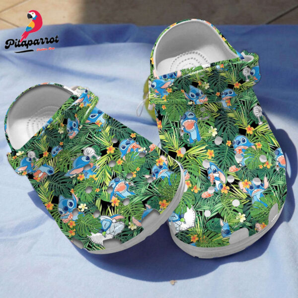 Disney Stitch Tropical Vibe Clogs