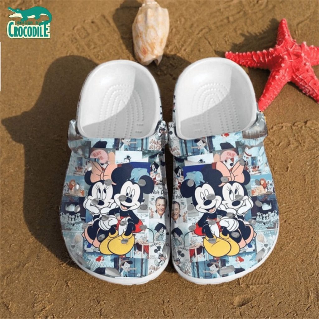 Disney University Mickey And Minnie Mouse Clogs For Men Women Disney University Mickey And Minnie Mouse Clogs For Men Women