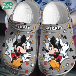 Dream Mickey Mouse Grey Clogs For Men Women