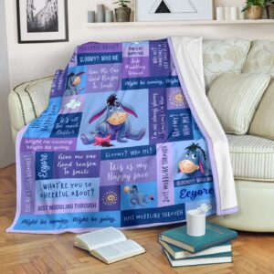 F89 DN Winnie The Pooh Eeyore Purple