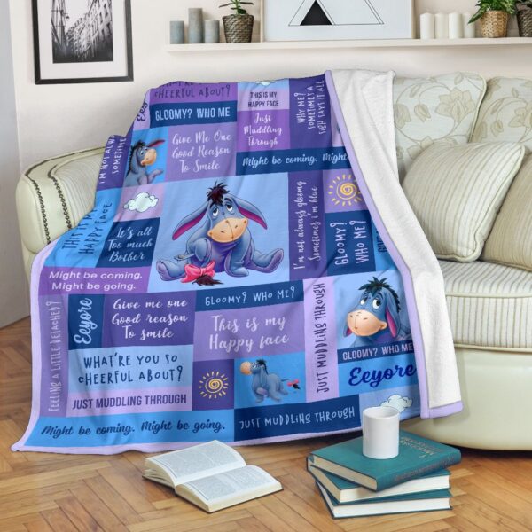F89 DN Winnie The Pooh Eeyore Purple
