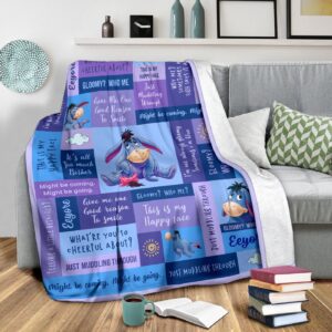 F89 DN Winnie The Pooh Eeyore Purple