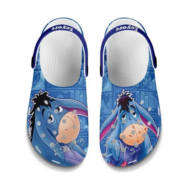Playful Eeyore Winnie The Pooh Clogs for Kids and Adults – Fun and Comfy Footwear