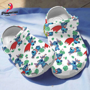 Funny Stitch Unisex Cartoon Clogs For Kids & Adults