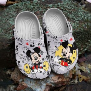 Happy Mickey  Mouse Disney Clogs