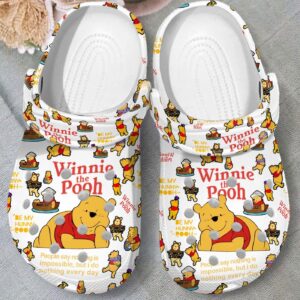 Stylish and Comfortable Hot Design Winnie The Pooh Clogs - Perfect Footwear for Disney Fans Shop Now! 3