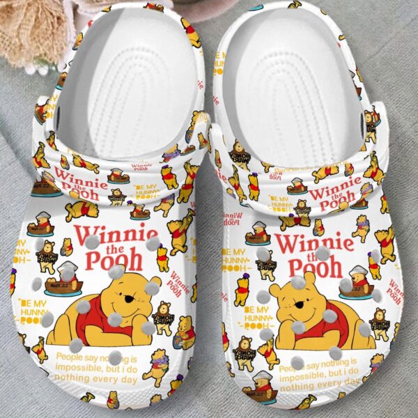 Stylish and Comfortable Hot Design Winnie The Pooh Clogs – Perfect Footwear for Disney Fans Shop Now!