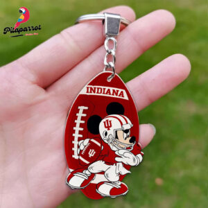 Indiana Hoosiers Mickey Keychain - Gift for Fans