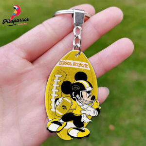 lowa State Cyclones Mickey Keychain - Gift for Fans