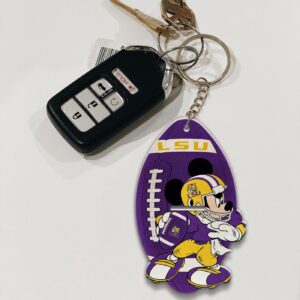 LSU Tigers Mickey Keychain – Gift for Fans