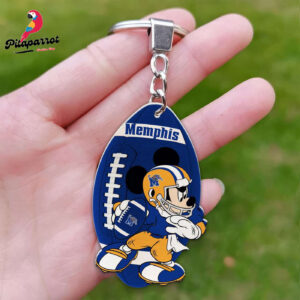 Memphis Tigers Mickey Keychain - Gift for Fans