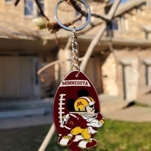 Minnesota Golden Gophers Mickey Keychain – Gift for Fans