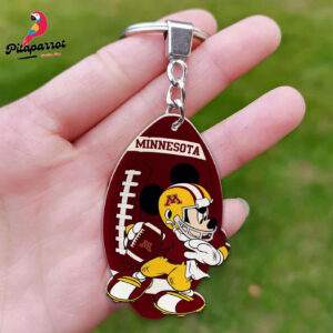 Minnesota Golden Gophers Mickey Keychain - Gift for Fans
