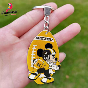 Missouri Tigers Mickey Keychain - Gift for Fans