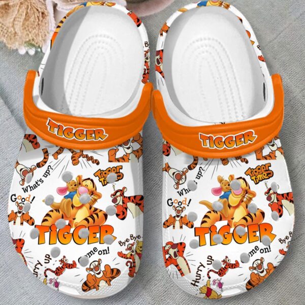 Fun and Comfy New Clogs – Winnie The Pooh Tigger Cartoon Clogs for Kids and Adults
