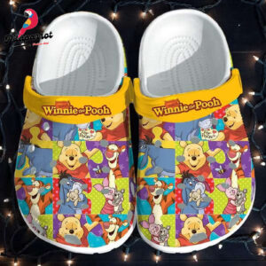 Adorable New Design Clogs: Winnie The Pooh Cartoon Clogs for Style and Comfort