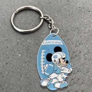 North Carolina Tar Heels Mickey Keychain – Gift for Fans