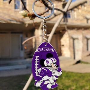Northwestern Wildcats Mickey Keychain – Gift for Fans