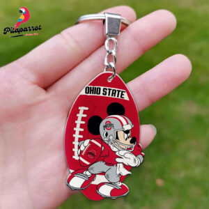 Ohio State Buckeyes Mickey Keychain - Gift for Fans