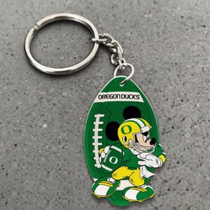 Oregon Ducks Mickey Keychain – Gift for Fans
