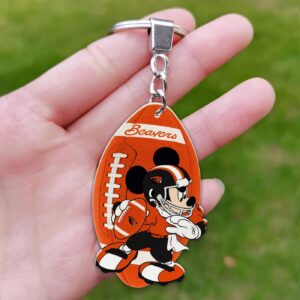 Oregon State Beavers Mickey Keychain – Gift for Fans