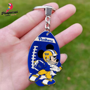 Pittsburgh Panthers Mickey Keychain - Gift for Fans