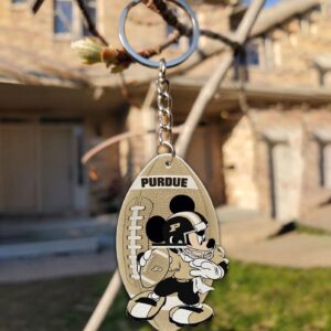 Purdue Boilermakers Mickey Keychain – Gift for Fans