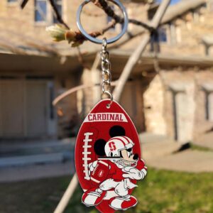 Stanford Cardinal Mickey Keychain – Gift for Fans