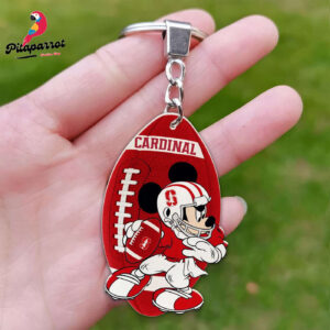 Stanford Cardinal Mickey Keychain - Gift for Fans