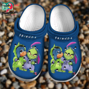 Stitch And Donkey Cosplay Blue Clogs For Kids & Adults