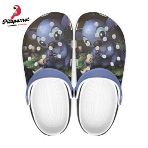 Stitch Play With Baby Birds Clogs For Kids & Adults