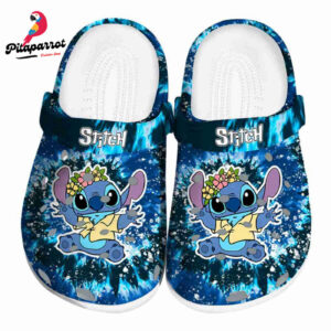 Stitch Radiant Burst Effect Clogs For Kids And Adults