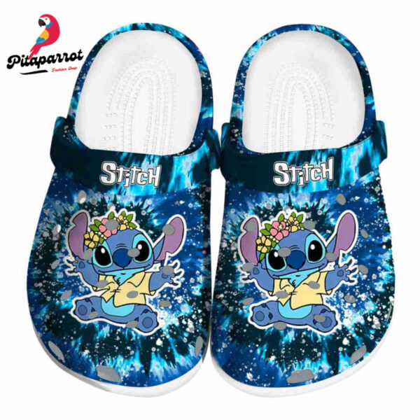 Stitch Radiant Burst Effect Clogs For Kids And Adults