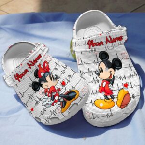 Stylish & Comfortable Clogs Mickey And Minnie Mouse Unisex Slippers