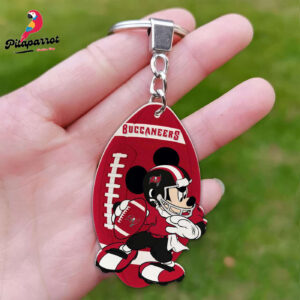 Tampa Bay Buccaneers Mickey Keychain - Gift for Fans
