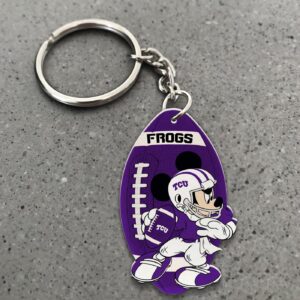 TCU Horned Frogs Mickey Keychain – Gift for Fans