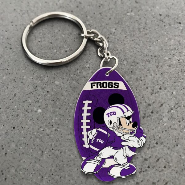 TCU Horned Frogs Mickey Keychain – Gift for Fans