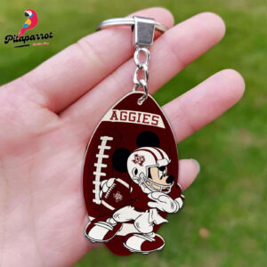 Texas A&M Aggies Mickey Keychain - Gift for Fans
