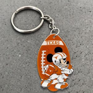 Texas Longhorns Mickey Keychain – Gift for Fans