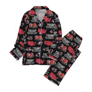 Trump 45 47 Pajamas Set- Better Coverage Than 5G Can You Hear Us Now?