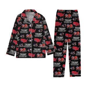 Trump 45 47 Pajamas Set- Better Coverage Than 5G Can You Hear Us Now?