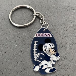 Uconn Huskies Mickey Keychain – Gift for Fans