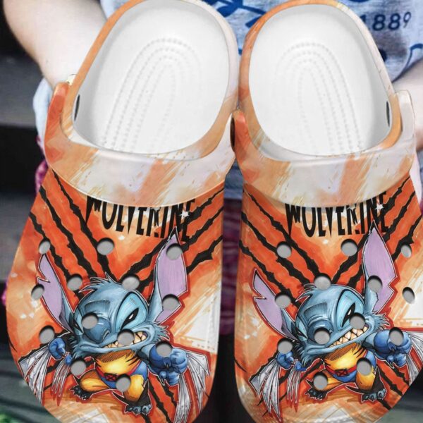 Unique Design Stitch Cosplay Wolverine Unisex Clogs Shoes