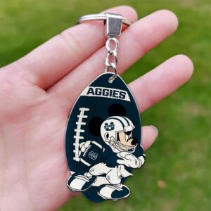 Utah State Aggies Mickey Keychain – Gift for Fans