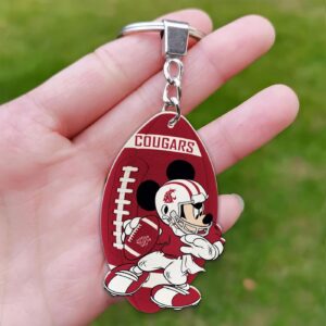 Washington State Cougars Mickey Keychain – Gift for Fans